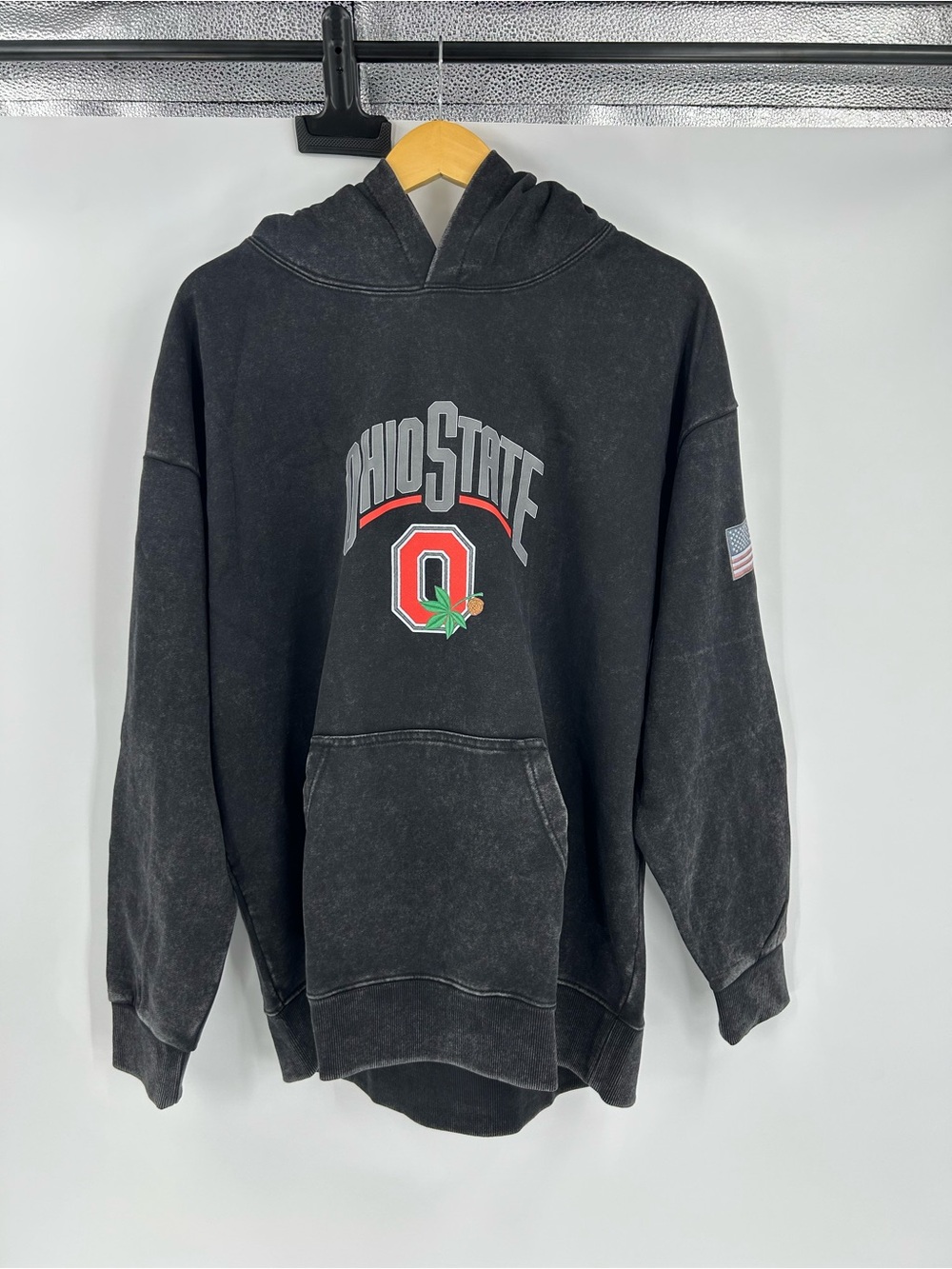 Ohio State University Black Hoodie – XL